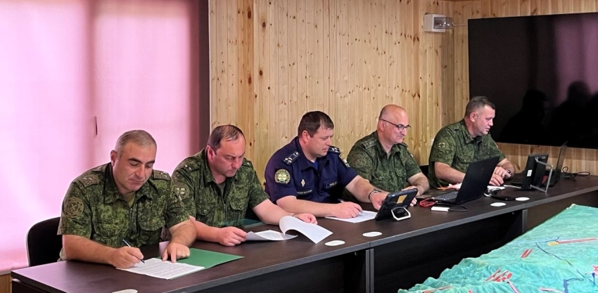 В Министерстве обороны Абхазии проходит масштабная штабная тренировка по управлению территориальной обороной