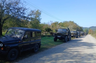 В Вооруженных Силах Республики Абхазия проходит полевой выход артиллерии.