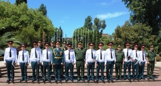 Торжественный выпуск курсантов Сухумского высшего общевойскового командного училища