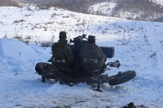 В Министерстве обороны Республики Абхазия завершились сборы с внештатными расчетами ЗУ-23-2