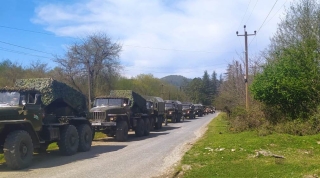В Вооруженных Силах Республики Абхазия проходит полевой выход артиллерии