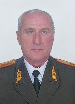 АА АМ Аштаб хада амаӡаныҟәгарҭа аиҳабы, Аԥсны Аџьынџьтәылатә еибашьра аветеран, Аԥсны Арбџьар мчқәа рветеран, «Леон иорден» занашьоу аинрал-маиор Анқәаб С. Д.