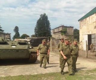 Министр обороны, в период с 25 по 28 июля, провёл комплексную проверку воинских частей и отдельных подразделений Вооруженных Сил.