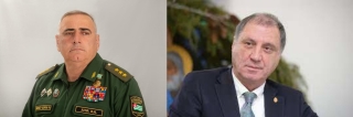 Атәылахьчара аминистр Владимир Ануа Ашәарҭадаратә хеилак амаӡаныҟәгаҩ Сергеи Шамба имшира идиныҳәалеит