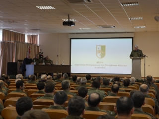 В Министерстве обороны Абхазии подвели итоги подготовки Вооруженных Сил.