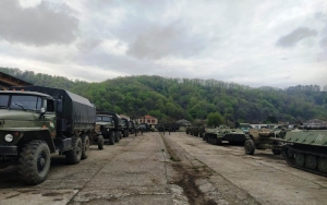 В Вооруженных Силах проходит полевой выход артиллерийских частей и подразделений с выполнением боевых стрельб.