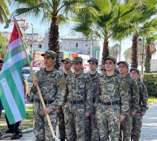 В Артиллерийской группе Министерства обороны состоялось торжественное открытие XVII-й республиканской военно-спортивной игры «Аиааира»