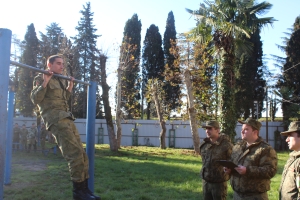 Первенство МО РА по подтягиванию на перекладине