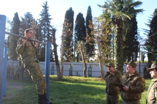 Первенство МО РА по подтягиванию на перекладине