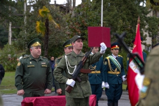 На верность Родине: В Абхазии продолжается осенний призыв на военную службу.