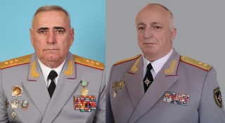 Аԥсны Аҳәынҭқарра Аҭагылазаашьа ҷыдақәа рминистрра шьаҭаркуижьҭеи 17 шықәса аҵра Амш инамаданы, Аԥсны Аҳәынҭқарра Атәылахьчара аминистр В. Ануа адныҳәалара изынеишьҭит Аԥсны Аҳәынҭқарра Аҭагылазаашьа ҷыдақәа рминистр, аинрал-леитинант Л. Кәыҵниа