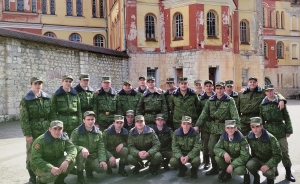 Военнослужащие комендантской роты Генерального штаба ВС РА посетили город Новый Афон.